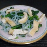 さっぱり！白滝と小松菜のサッと煮